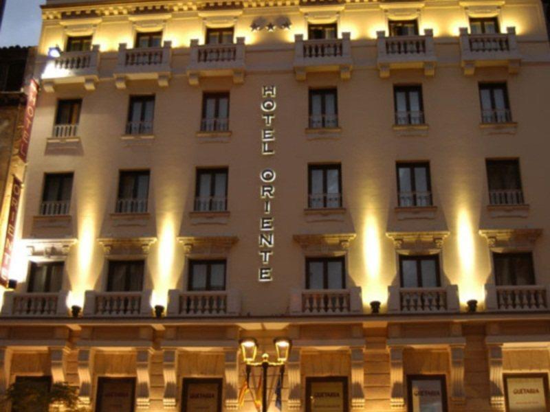 Hotel Oriente Saragossa Exterior foto